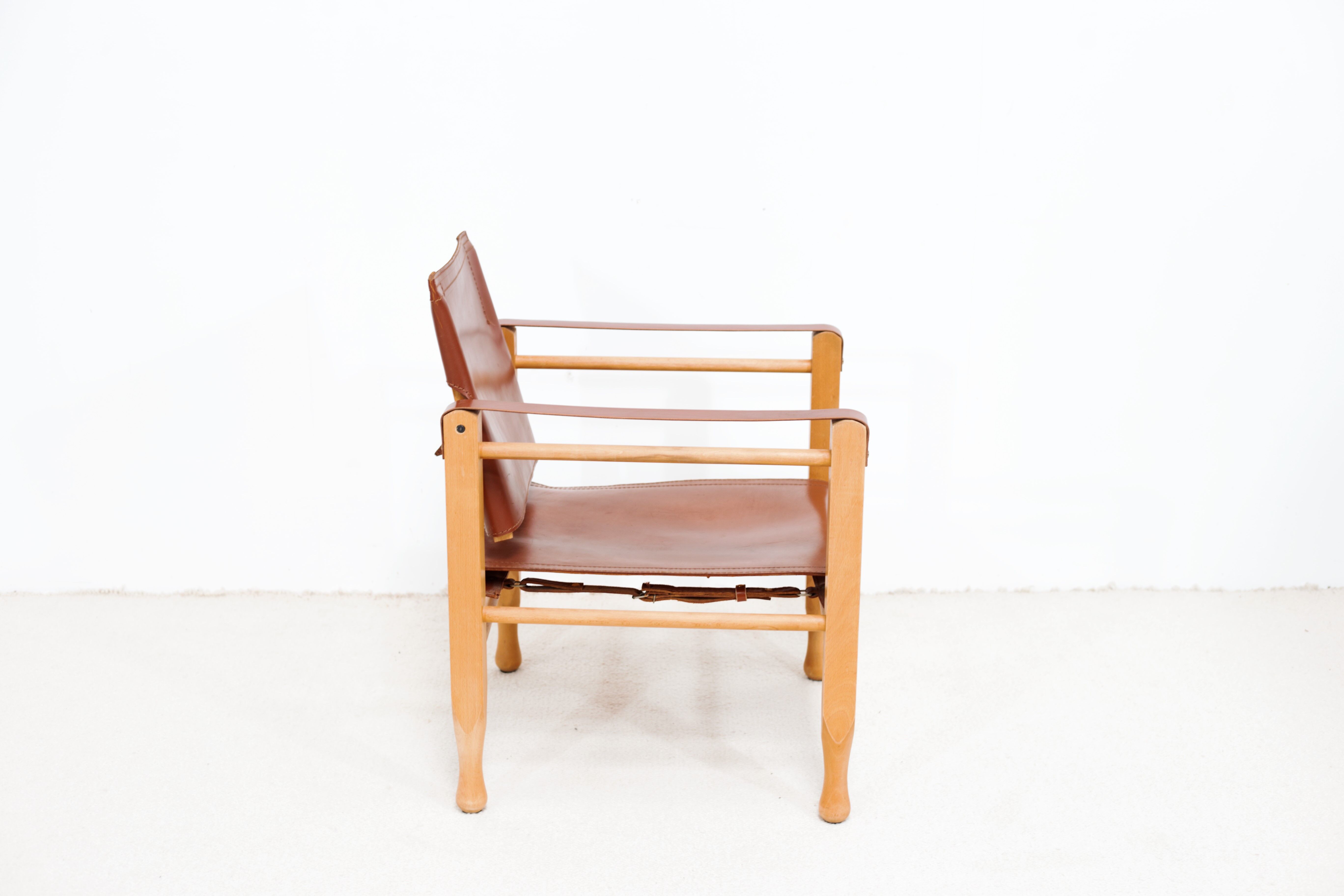 Safari armchair Aage Bruun & Son