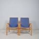 Set of Danish seats designed by Finn Østergaard for Kvist Møbler, 1970s