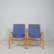Set of Danish seats designed by Finn Østergaard for Kvist Møbler, 1970s