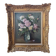Large painting by Victor Zolnierowicz, peonies, oil on canvas, frame year