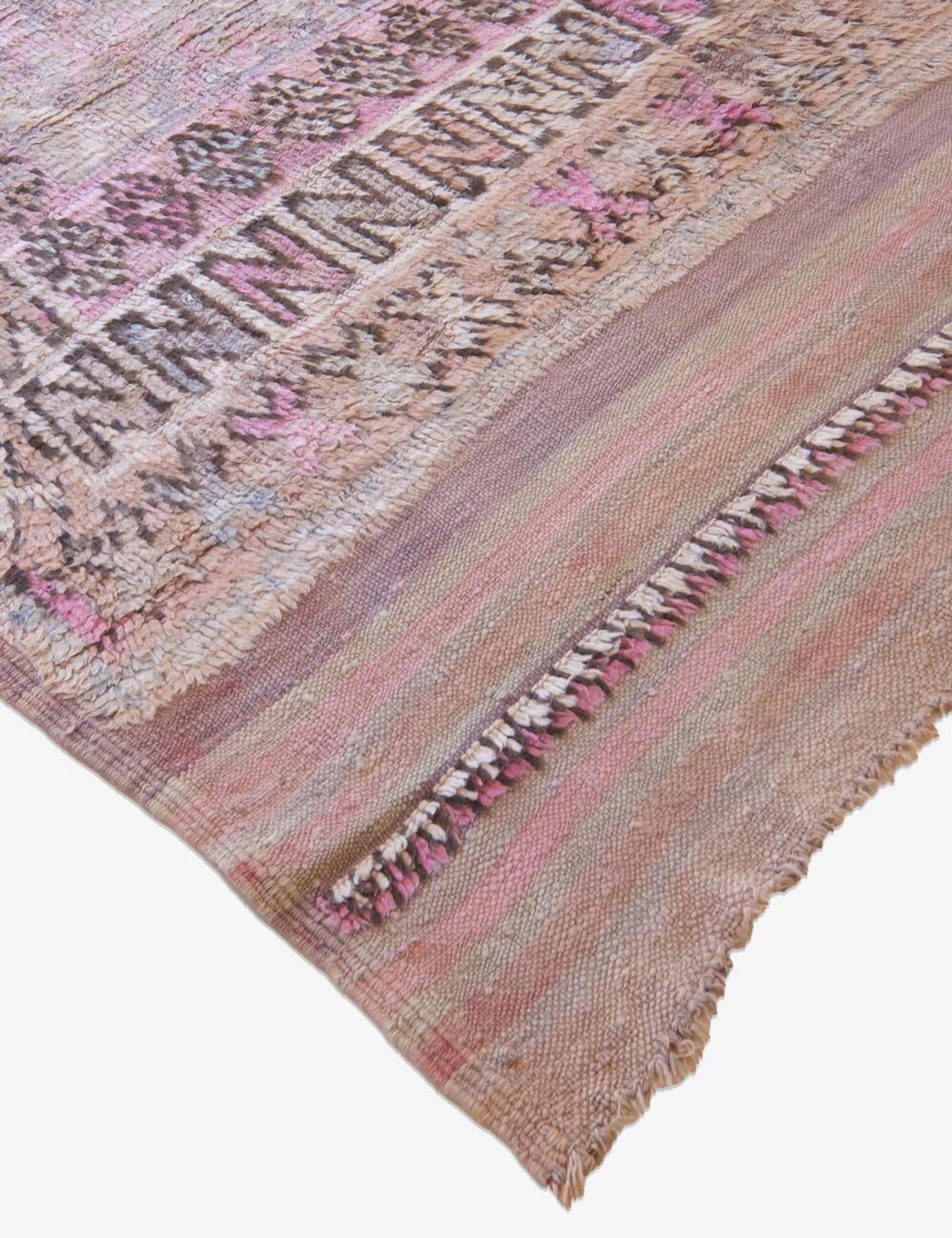 Vintage Berber Rug - 334 x 166 cm