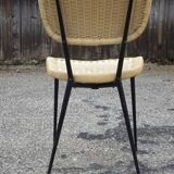 Chair model France, creation and edition Rougier around 1956.