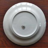 5 "Valence" flat plates from Moulin des Loups