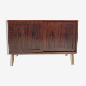 Danish vintage furniture with rosewood sliding doors Hundevad