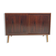 Danish vintage furniture with rosewood sliding doors Hundevad