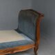 St. Louis XV-style walnut sofa late 19th century
