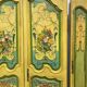 Series of four old closet doors