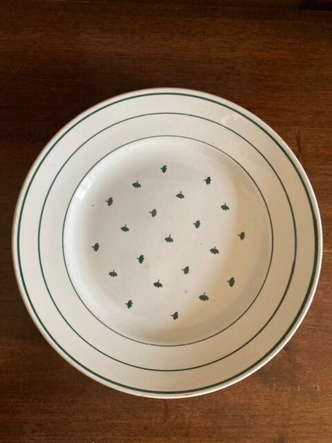 Luneville earthenware dish "Nemours"