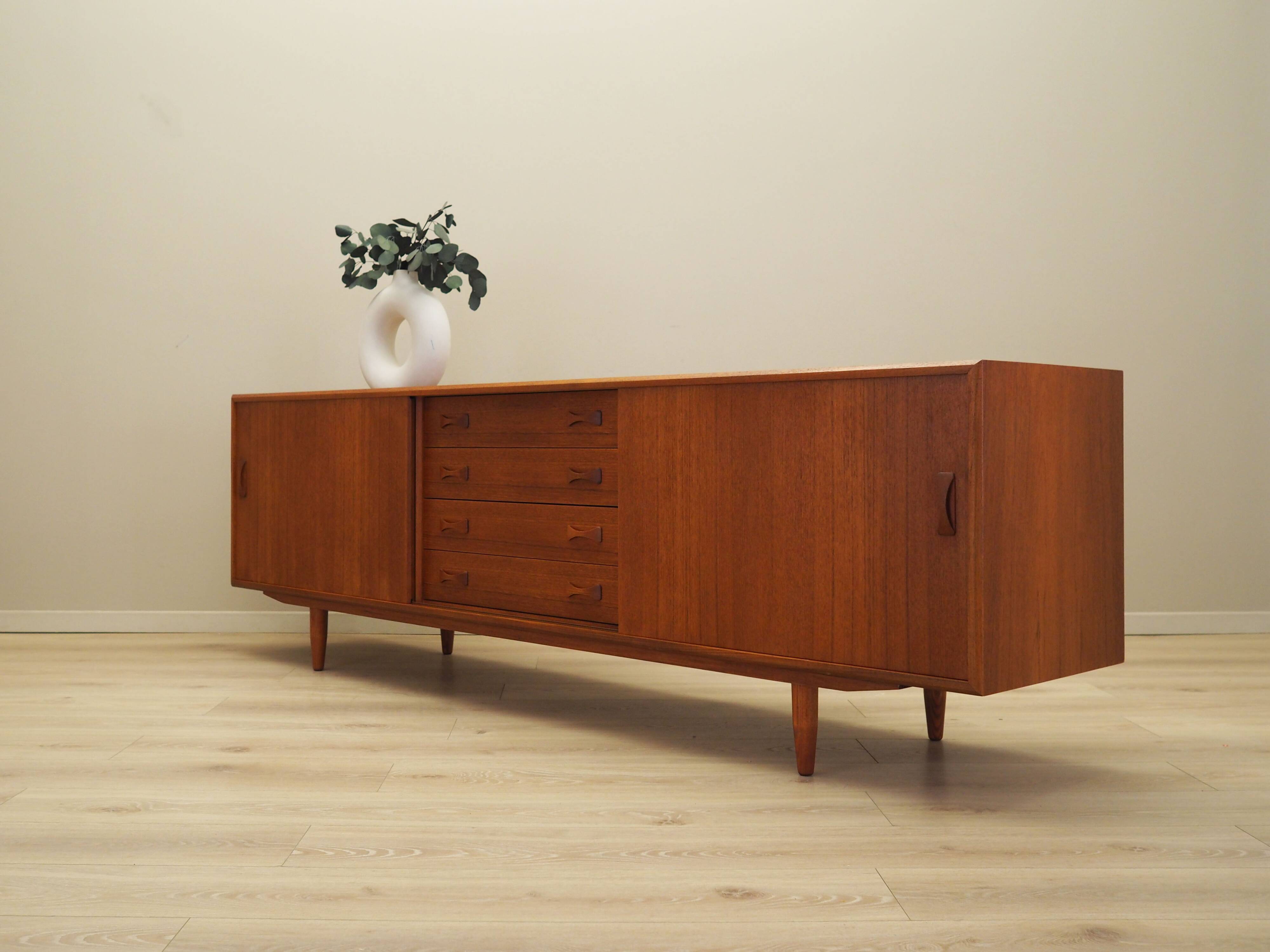 Teak sideboard, Danish design, 1960s, manufacturer: Clausen & Son