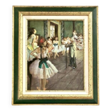 Oil on canvas dance class