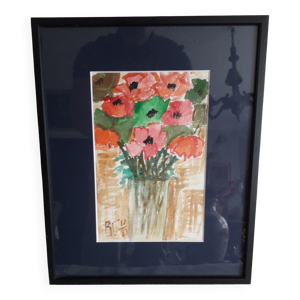 Tableau ancien représentant