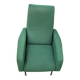 Vintage green modernist armchair