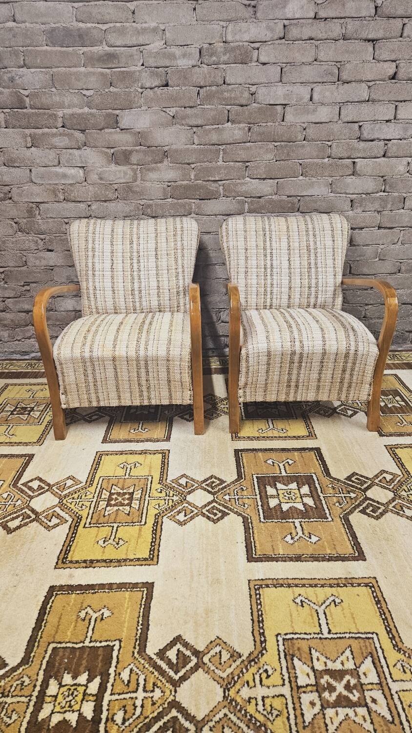 Pair of vintage Scandinavian armchairs 1970