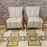 Pair of vintage Scandinavian armchairs 1970