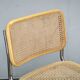 Italian Cesca B32 Style Cane and Chrome Cantilever Chair, 1970s