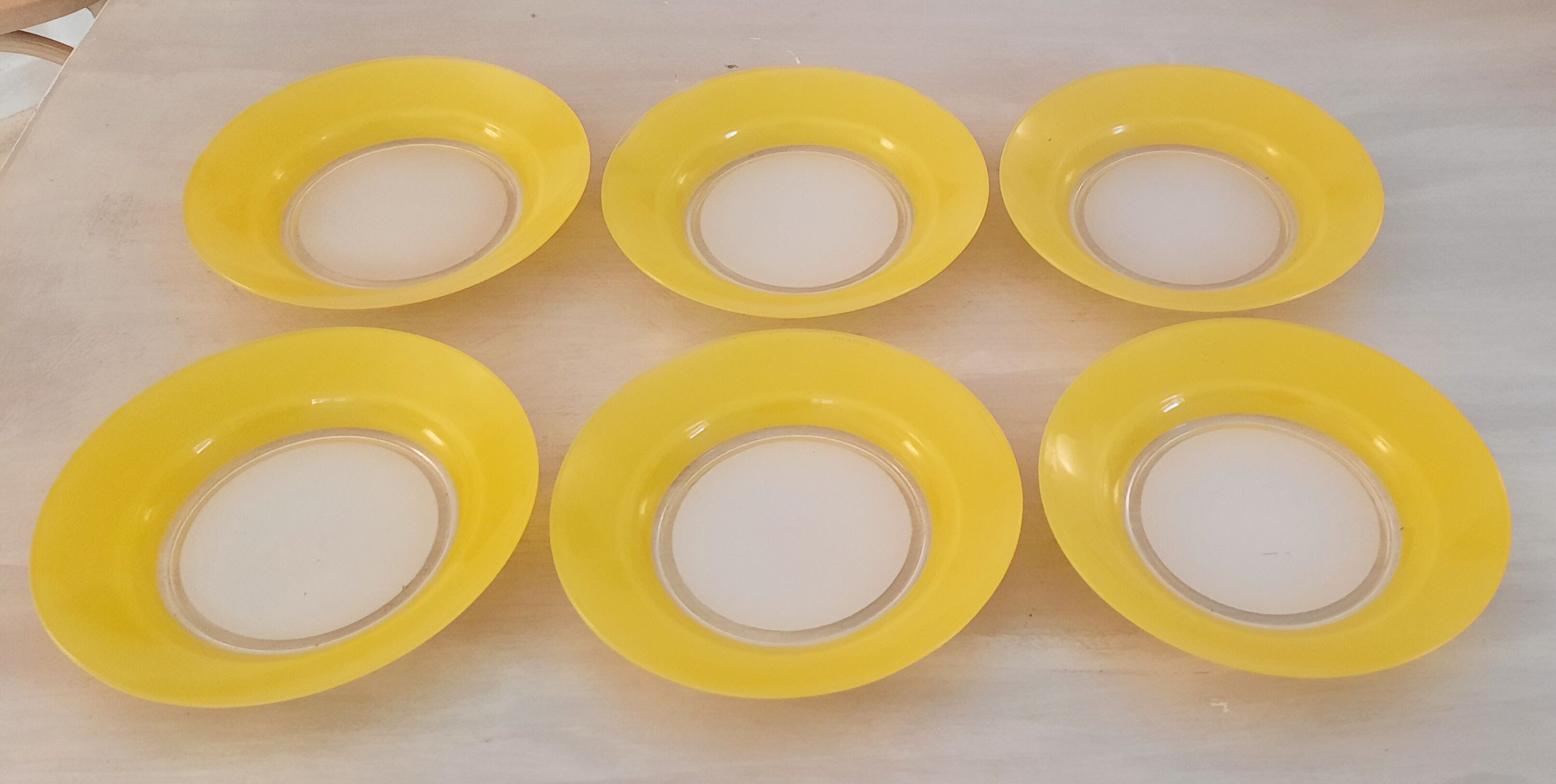 6 assiettes creuses