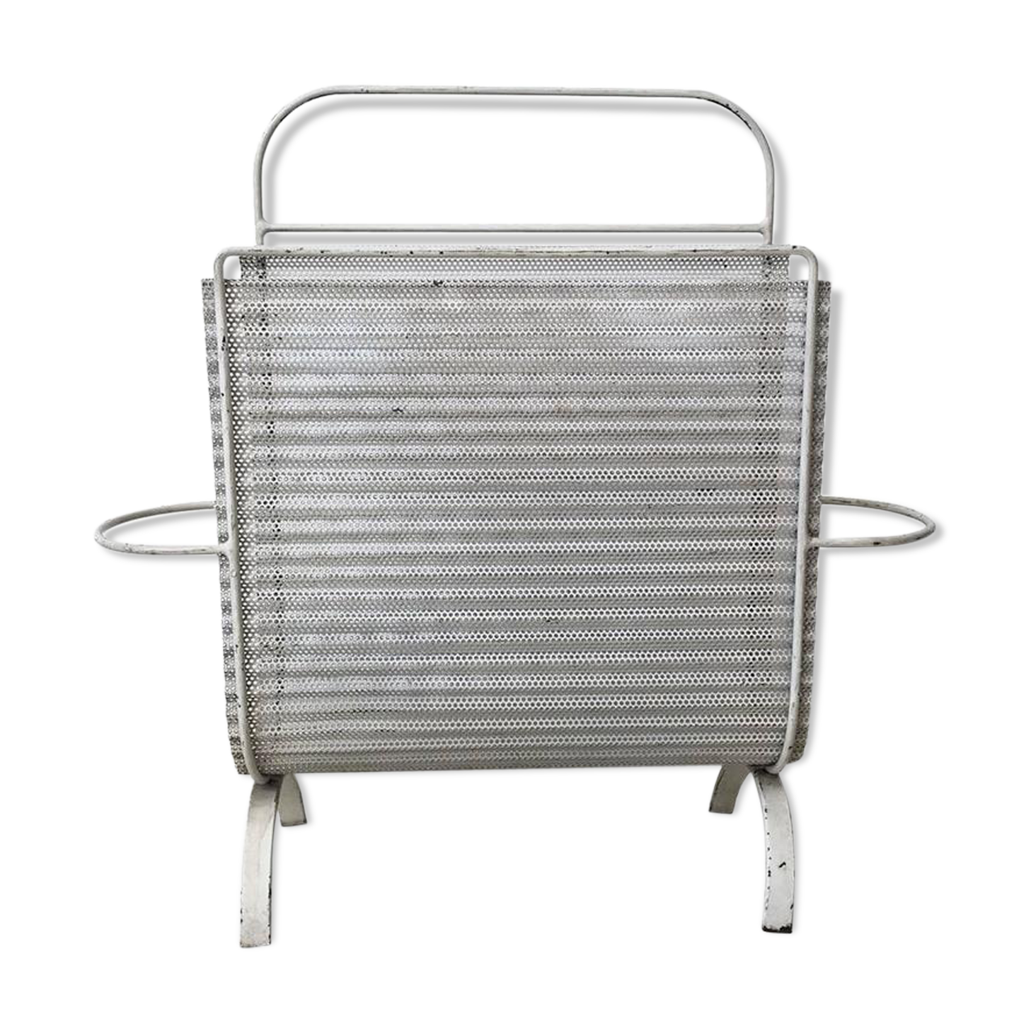 Modernist magazine rack by Mathieu Matégot to 1952