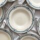 10 deep iron earthenware plates “Chinon” Choisy le Roi