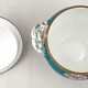Minton porcelain sugar bowl, decor 3084 Cuckoo, blue cuckoo, excellent condition.