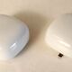 Opal glass wall lamp 60s/70s