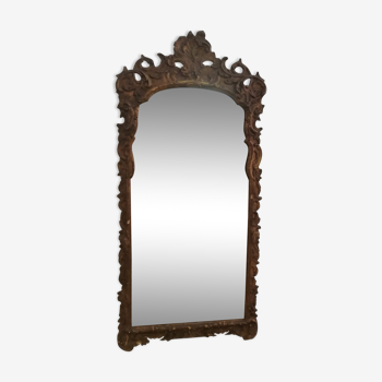 19th century Louis XV style mirror  - 140x61cm