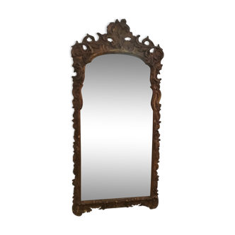 19th century Louis XV style mirror  - 140x61cm