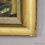 Forest Path – oil painting by Alexander Michael, 1972