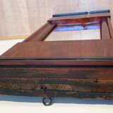 Small Biedermeier Wall Mirror, Cherry Veneer, South Germany, circa 1820