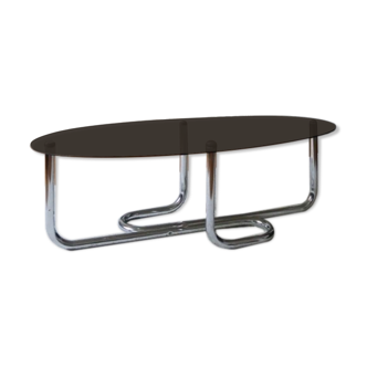 Smoked glass coffee table