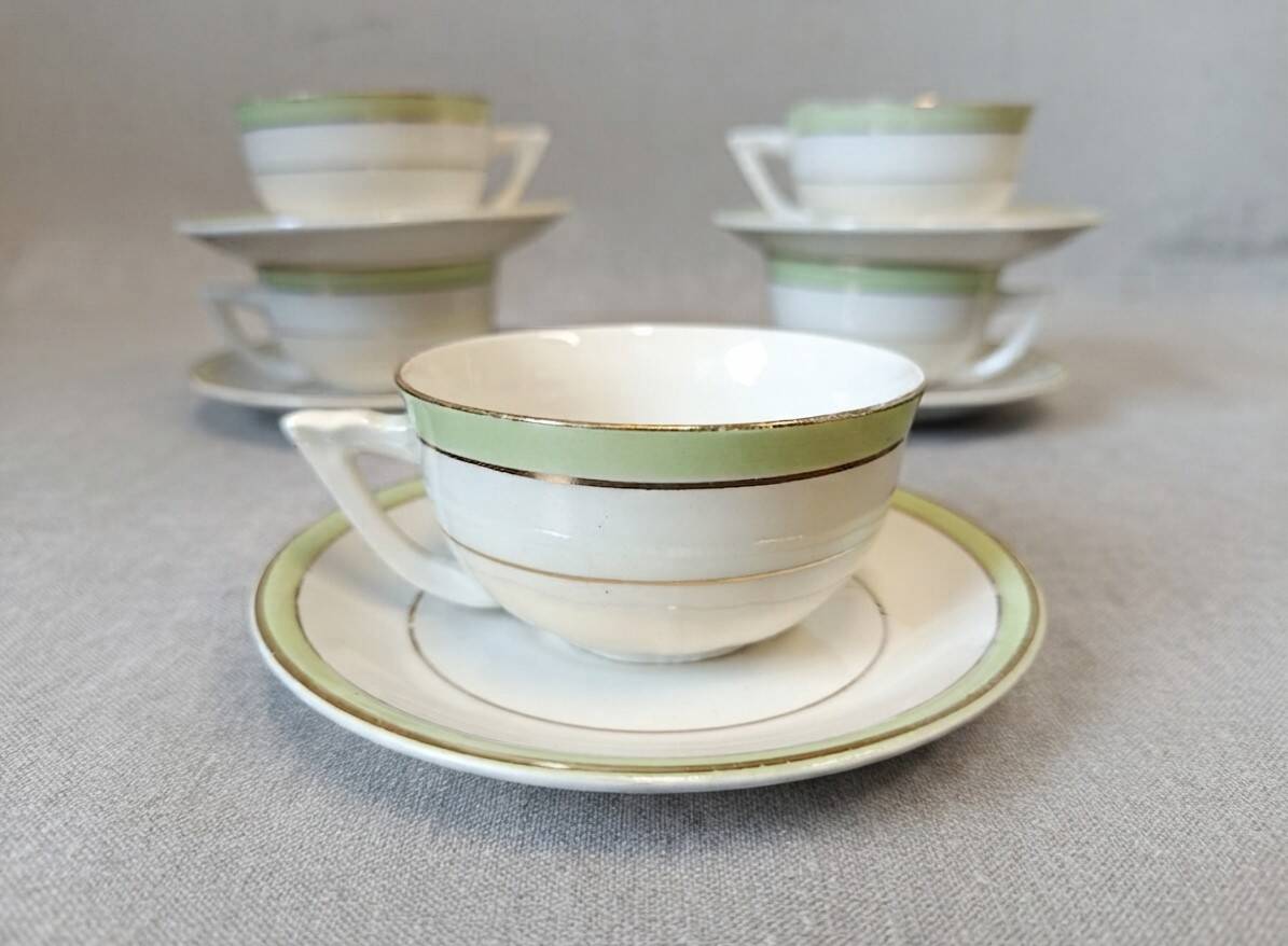 Art Deco coffee service Moulin des Loups, 1920-1940