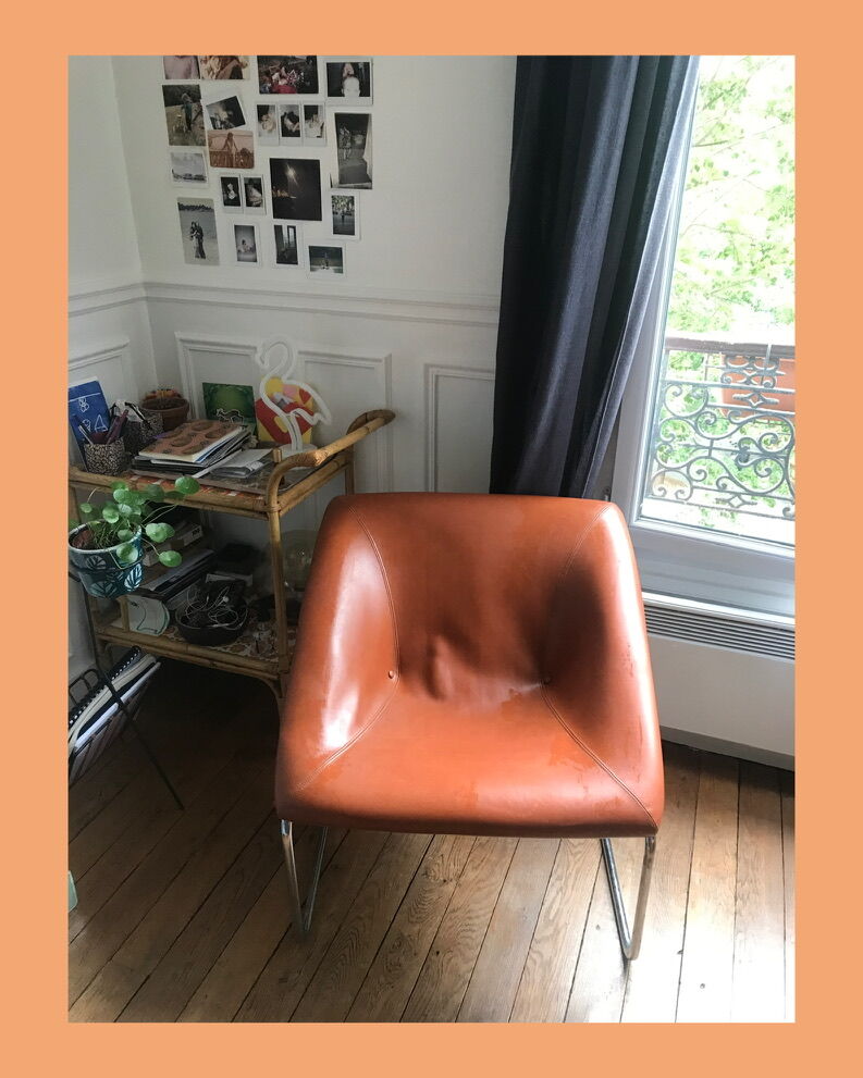 Vintage design armchair