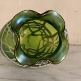 Vase in colored glass