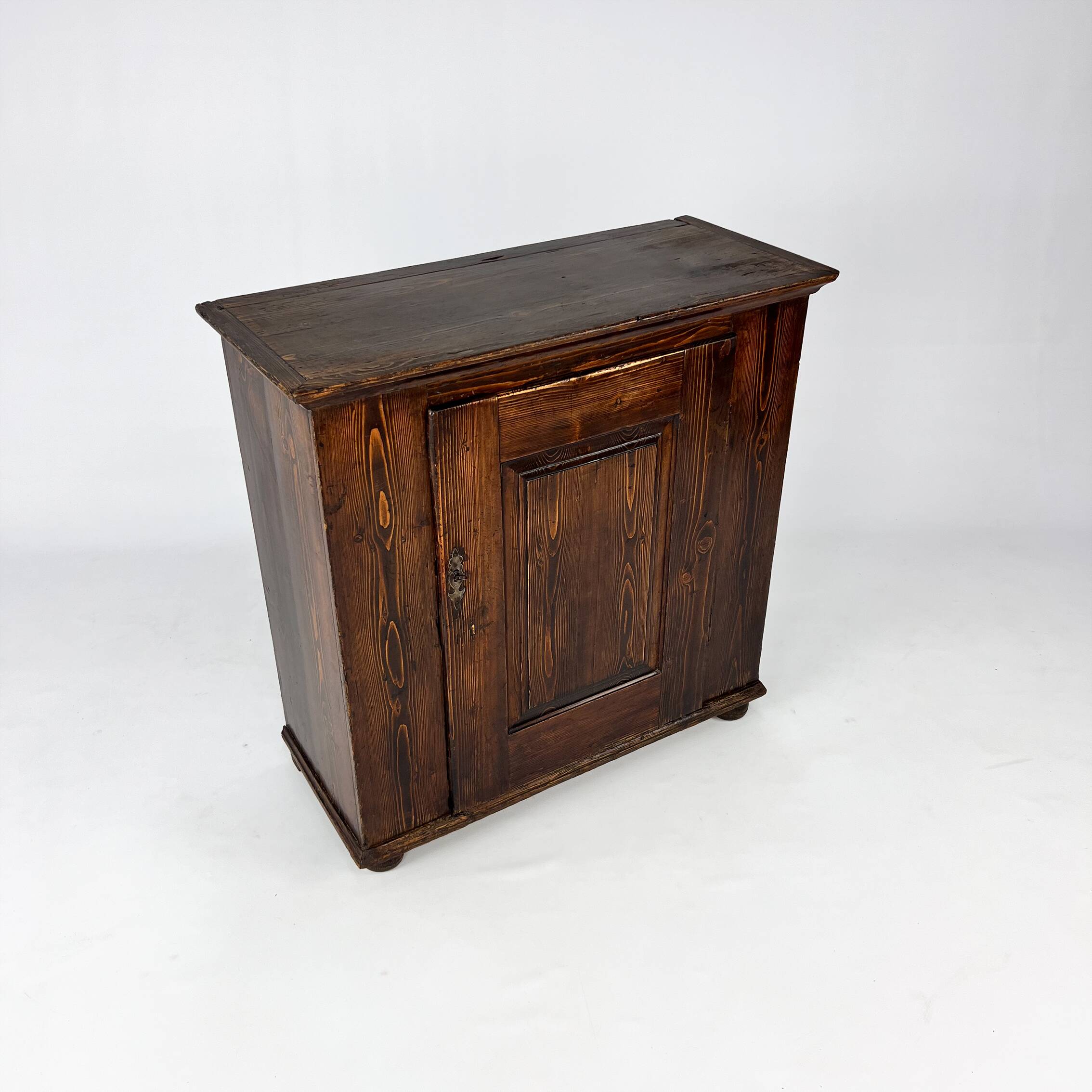 Dutch Antique Pine Cabinet, 1900s