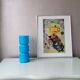 Beautiful vintage glass table lamp/bedside lamp from the nineties.