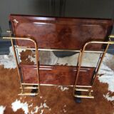 Folding rolling trolley