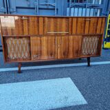 Vintage stereo bar cabinet