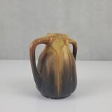 Stoneware vase signed Gilbert Méténier Art Deco