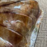 Mid-Century Modern Italian Murano Glass Wall Sconces or Ceiling Lamps from La Murrina, 1950s, Set of 2