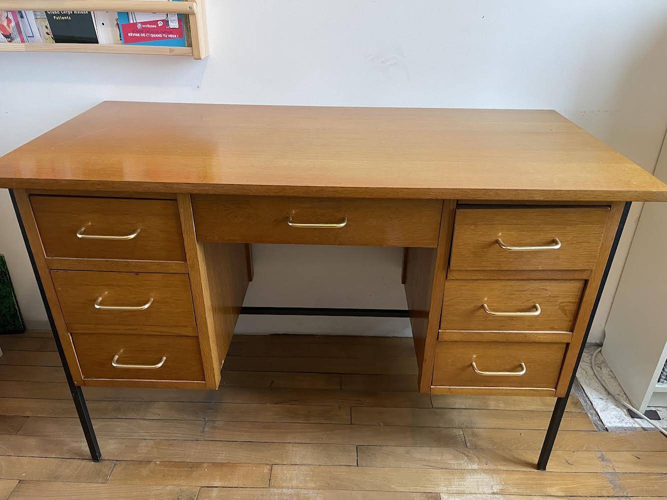 6 drawer desk