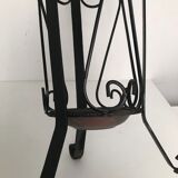 Wrought iron umbrella holder