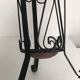 Wrought iron umbrella holder