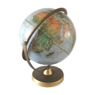 Globe terrestre Scan Globe danemark design années 70