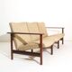 Canapé 3 places par Siège Steiner, France, années 1960
