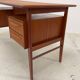Bureau en teck Gunnar Nielsen pour Tibergaard, années 1960.