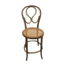 Chaise haute Thonet en bois courbé