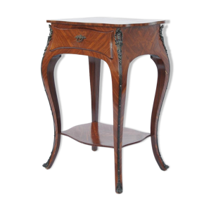 table de salon en marqueterie