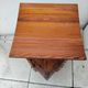 Antique pedestal table in Asian Japonese style.