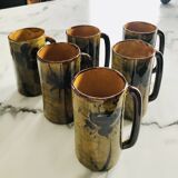 Lanusé Le Castellet drinks service from the 60s