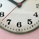 Vintage Pink East German Bakelite Wall Clock from Weimar, 1980s