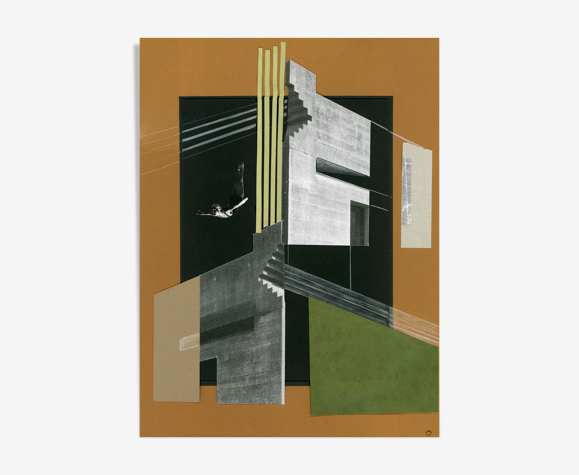 Collage "Tombé du ciel"